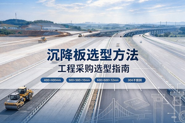 向阳沉降板选择方法