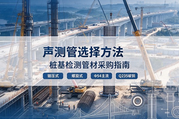 向阳声测管选型标准